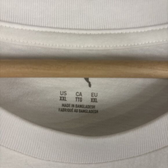 Puma Running Motivation Funny T-shirt White Retro Mens Size 2XL NWT - Picture 3 of 6